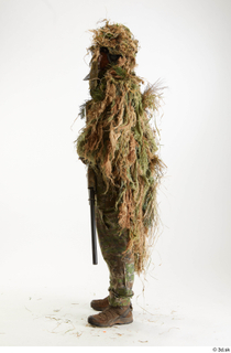 Brandon Davis in Ghillie Suit Standing standing whole body 0006.jpg